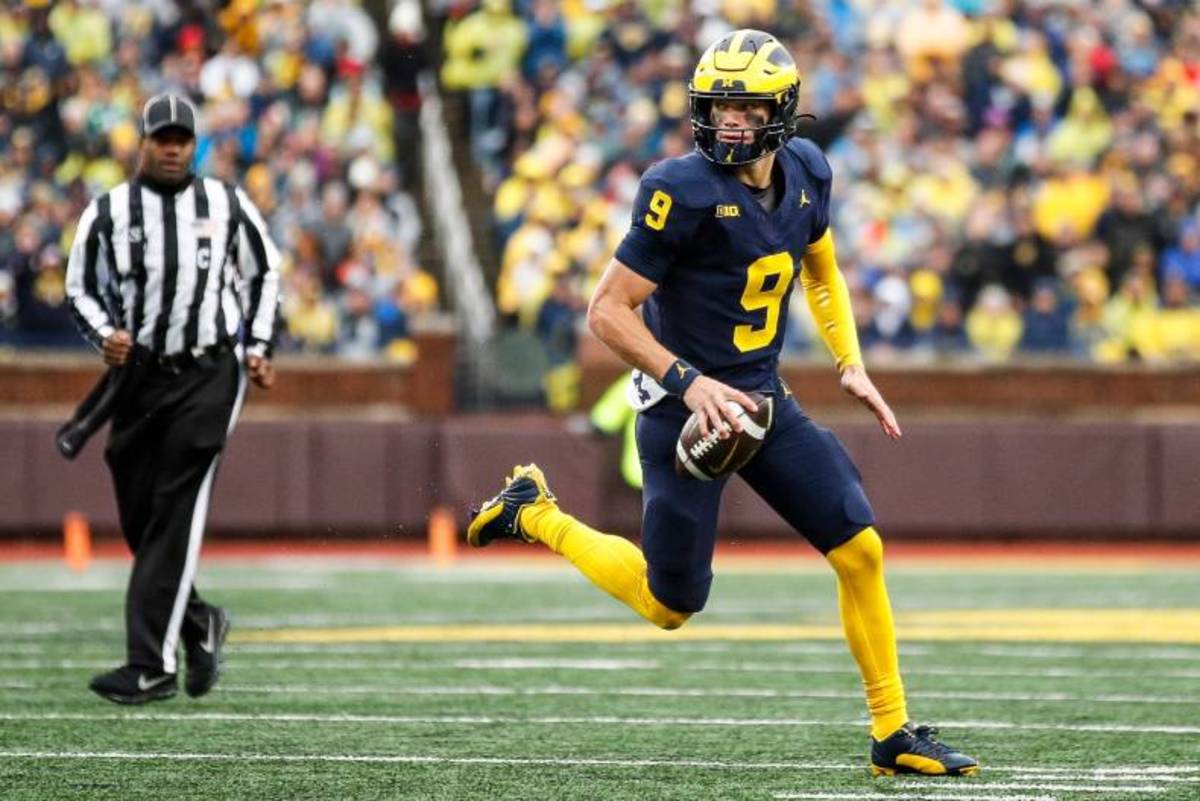 Michigan quarterback J.J. McCarthy